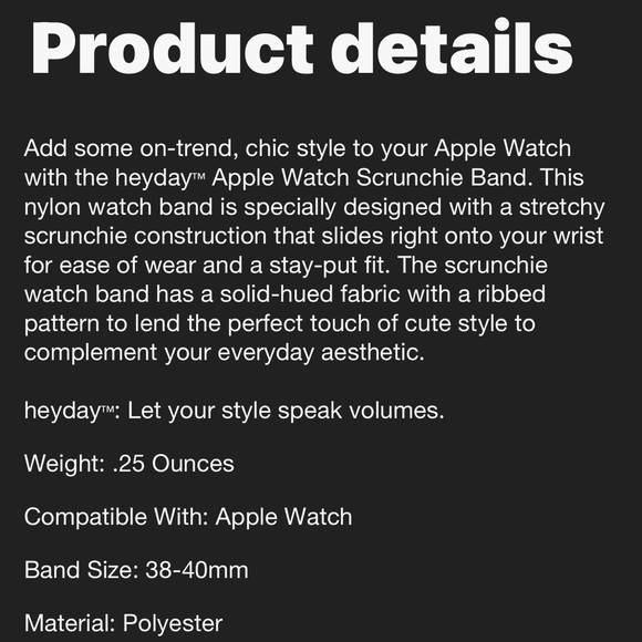 Heyday Apple Watch Band 38-41 mm - Picture 6 of 6